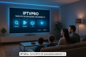 IPTVPro: Teste IPTV de Qualidade com Império TV